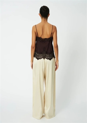 Underlayer lace top Mørkebrun Stella Nova